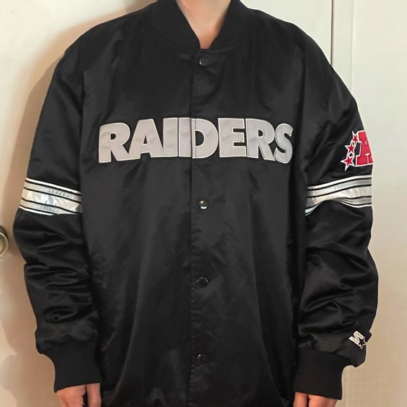 Coats | Starter Jacket Raiders Mens Xxl 